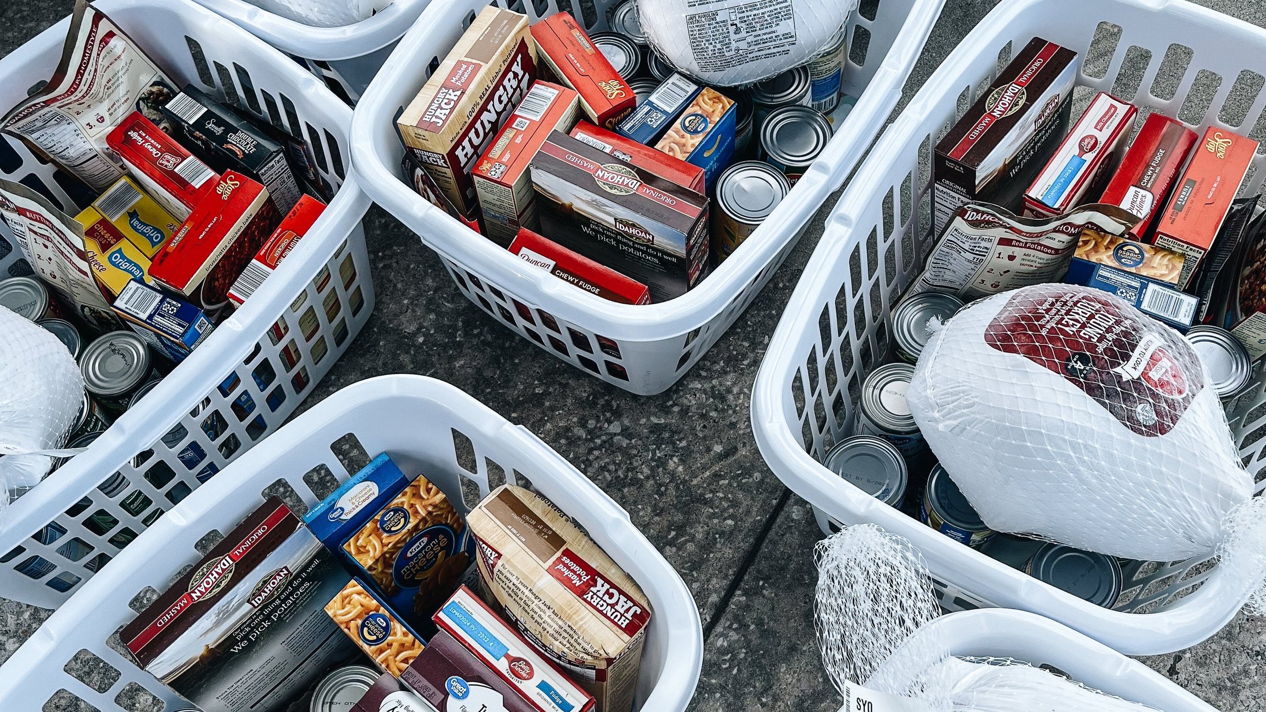 Food baskets for the community